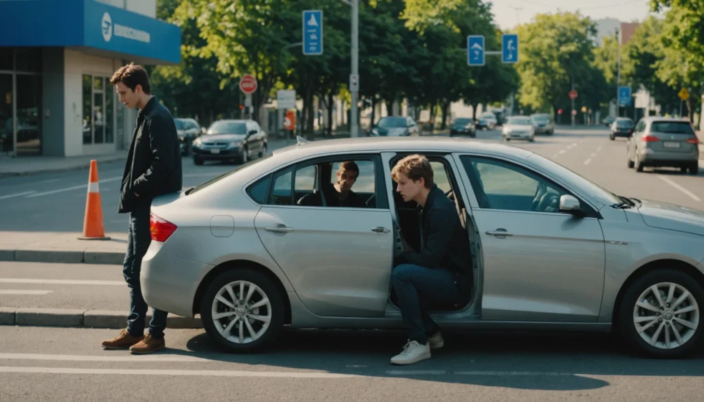 voiture qui vibre au freinage